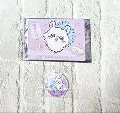 ちいかわ くら寿司 コラボメニューカード 缶バッジ モモンガ