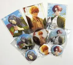 ウィンヒロ カード ブロマイド 缶バッジ アクリルコースター セット 蘇枋 杉下