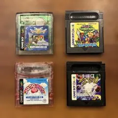 【GB/GBC】Software Set DQ3 Kirby Pokemon