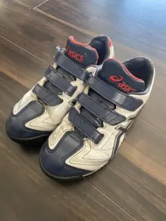 ASICS トレーニングシューズ ネオリバイブ　ネイビー/ホワイト/レッド