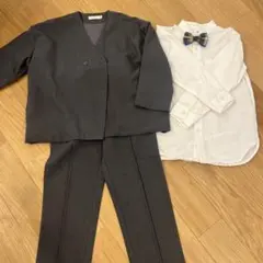 riziere フォーマルセット（ジャケット・パンツ・シャツ・蝶ネクタイ）120