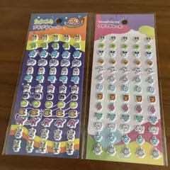 セリア たまごっち プチプチシール 2種セット