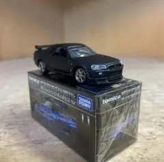 トミカプレミアム 11 スカイライン GT-Rカスタム マットブラック R34