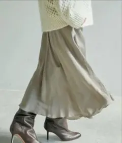 gallardagalante キンプラマーメイドスカート　グレー サイズ0