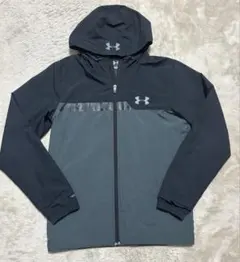 アンダーアーマー フード付き ウィンドブレーカー ジップジャンバー　Sサイズ
