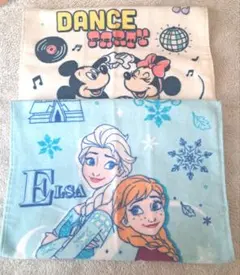 新品未使用　ディズニー　アナ雪　フェイスタオル　運動会　2枚　匿名発送