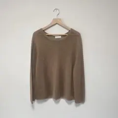 RIVE DROITE【軽い着心地で使い勝手抜群！】 ペーパーヤーンニット