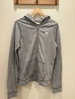 Abercrombie & Fitch Muscle M グレー パーカー