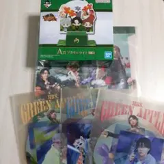 ミセスグリーンアップル一番くじ A賞 B賞 クリアファイル＆ステッカー