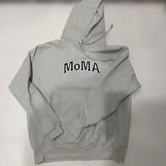 Champion MoMAロゴ パーカー Lサイズ グレー