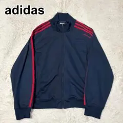⭐︎バイカラー⭐︎  アディダス　トラックジャケット　パフォーマンスロゴ adidas 00s adidasアディダス パフォーマンス ロゴ刺繍 ツートン