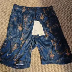 野球 ミズノ グラフィックハーフパンツ ネイビーMサイズ