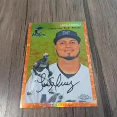 Topps Luis Arraez ルイスアラエス Auto MLB 直筆サイン - メルカリ