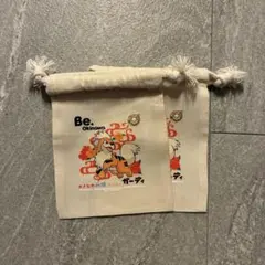 非売品 おきなわ応援ポケモン ガーディ巾着 2つセット