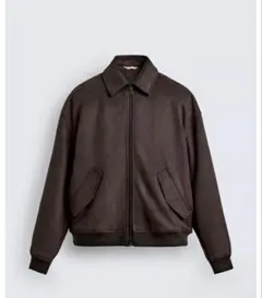 ZARA フェイクスエード キルティングジャケット　Mサイズ