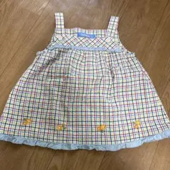 familiar チュニック 110サイズ チェック柄