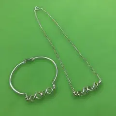 10k イニシャルY ネックレスとフープピアス ユナイテッドアローズ 