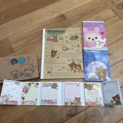 リラックマ　文房具　詰め合わせ　使用感有り