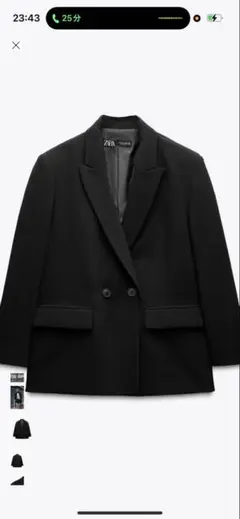zara ブレザー