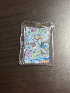 おねがいアイプリ アクリルカードチャーム トキメキトゥインクルブルー　ガチャ
