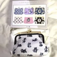 シークレットポーチ がまぐち ディズニー　猫の日 シークレット がま口 フィガロ