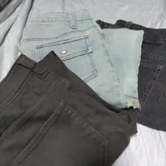 ジーンズ3品まとめ売り　中古美品。