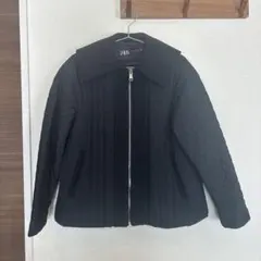 【中古】ZARA コントラストパフジャケット　XS