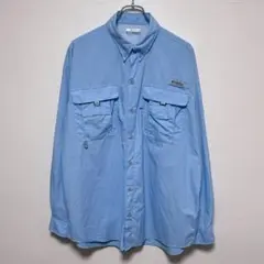 魚*魚様 Columbia PFG長袖フィッシングシャツ　ボタンダウン アウトド