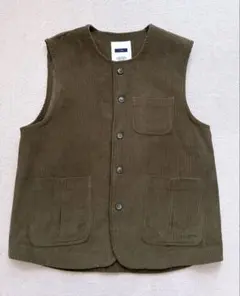 コーデュロイ ベスト