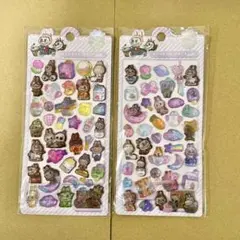ボンボンドロップシール　ラブブ　2枚セット