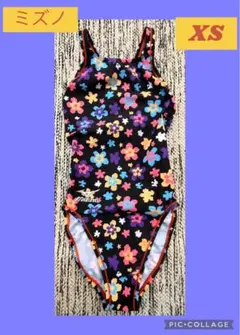 Mizuno フラワーパターン 水着 XS