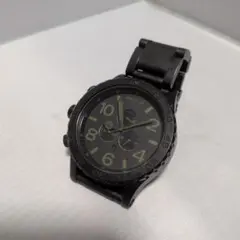 NIXON 51-30 CHRONO マットブラック グリーン 中古品 - メルカリ