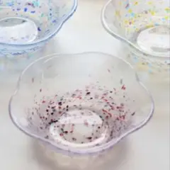 【TOMICRAFT】江戸硝子 花ボウル 花ごろものサムネイル