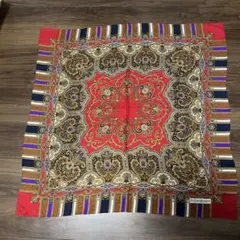 Yves Saint Laurent ペイズリー柄スカーフ