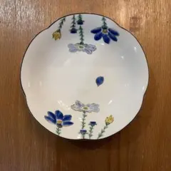 【値下げ】九谷焼 花柄 輪花皿 盛り皿のサムネイル