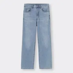 ハイライズストレートジーンズ［24年商品］GU デニム