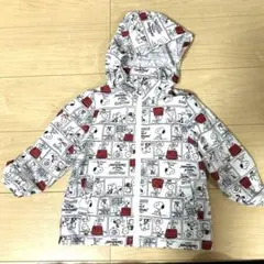 スヌーピー コミックプリント ジャケット ウインドブレーカー95cm