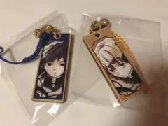 鬼滅の刃 木札根付 ストラップ 我妻善逸 冨岡義勇