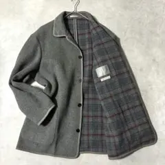 カシミヤ ステンカラーコート