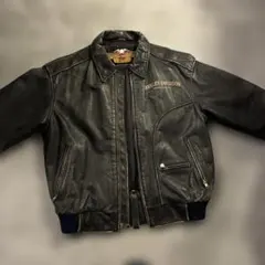 Harley-Davidson 本革レザージャケット ブラックのサムネイル