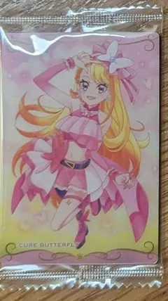 キュアバタフライ　プリキュア　ウエハース　ノーマル　新品