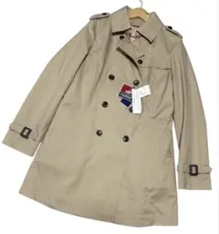 新品AOKI　n♡line 2WAYトレンチコート　ベージュ　大きいサイズ15号