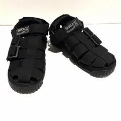 【美品】SHAKA グルカサンダル ブラック　23センチのサムネイル