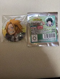 僕のヒーローアカデミア　ヒロアカ　上鳴電気　グリッター缶バッジ