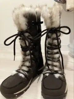 Skechers ファー付きムートンブーツ