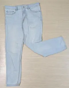 メンズ ライトブルー デニムパンツ