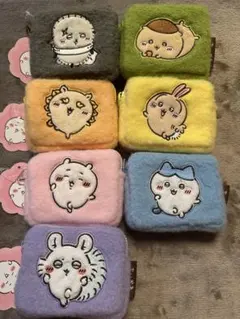 未使用 ちいかわ ふわふわミニポーチ 7個セット