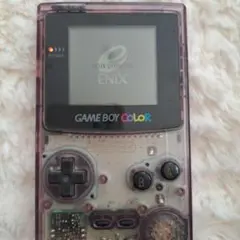ゲームボーイカラー クリアパープル