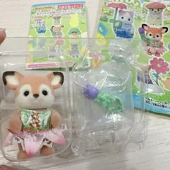 シルバニアファミリーくじ　お花畑のおともだち　シカの赤ちゃん　ルシア