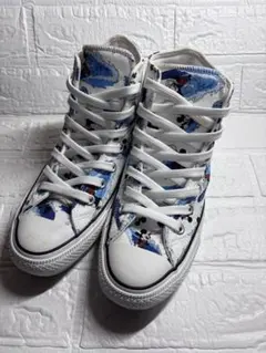 コンバースオールスター　ミッキーマウス ハイカットスニーカー ホワイト/ブルー